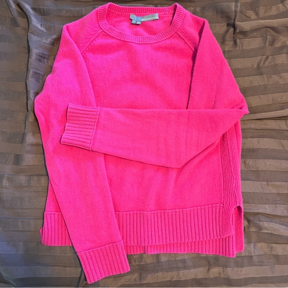 360 cashmere hot pink cashmere crewneck Sweater - Picture 6 of 6